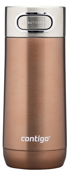 Термочаша Contigo Luxe, 0.36л., неръждаема стомана, кафява