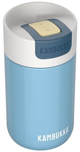 Термочаша Kambukka Olympus, 0.3л., неръждаема стомана, термокапак Snapclean, без BPA, светлосиня