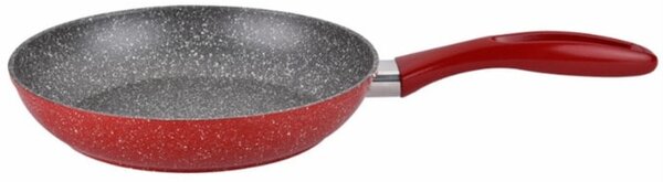 Тиган Voltz V54419A20, мраморно покритие, 20 см диаметър, червен