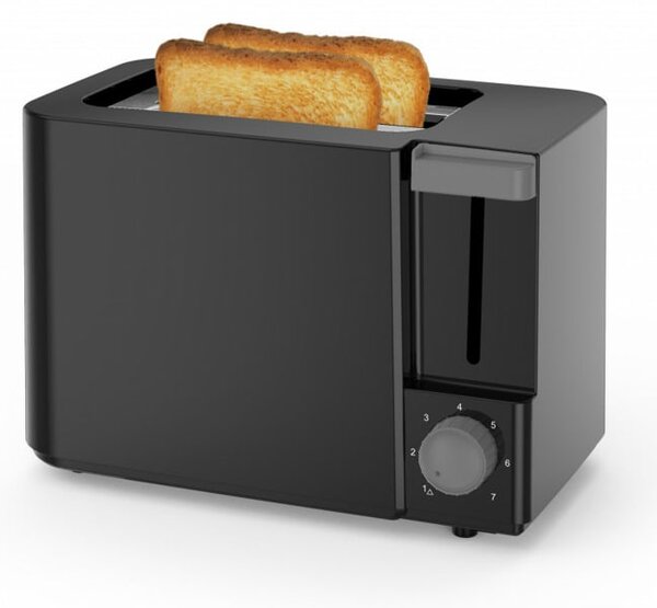 Тостер Rosberg R51440F, 6 степени, 700W, черен