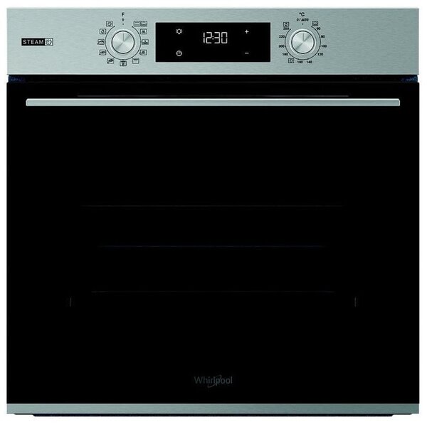 Фурна за вграждане Whirlpool OMSK58HU1SX, клас A+, 71л. обем, 8 програми на готвене, инокс