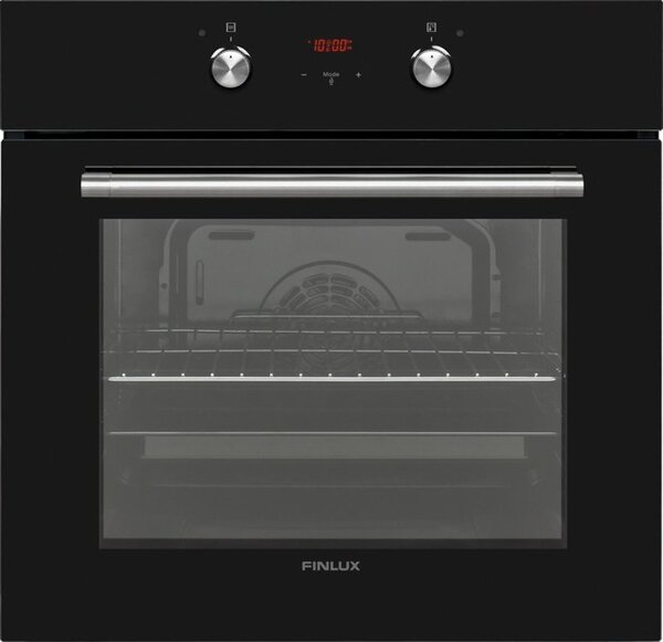 Фурна за вграждане Finlux FX 824A BK, енергиен клас A, 65л. обем на вурната, 8 програми, черна