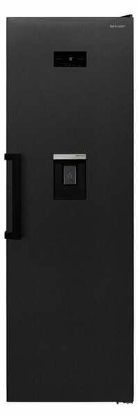 Хладилник Sharp SJ-LC41CHDAE, клас E, 390 л. общ обем, свободностоящ, 121 kWh/годишно разход на енергия, No Frost, черен