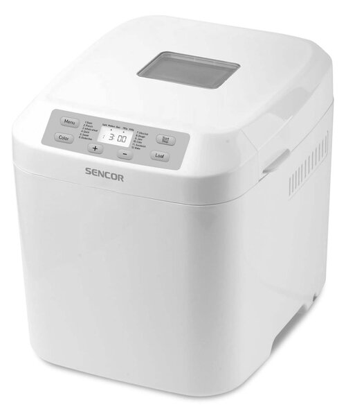 Хлебопекарна Sencor SBR1040WH, 550W, 10 програми, вместимост до 900g, бяла