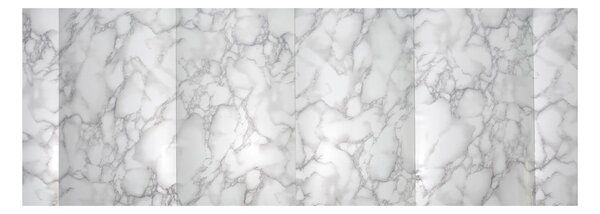 Самозалепващи се пана за стена в комплект от 6 броя 60x30 cm Carrara – SP TREND