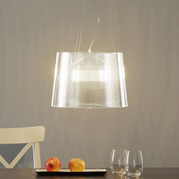 Kartell Gè - LED висяща лампа, прозрачна, Прозрачен, Дневна/трапезария, Пластмаса, Дизайн