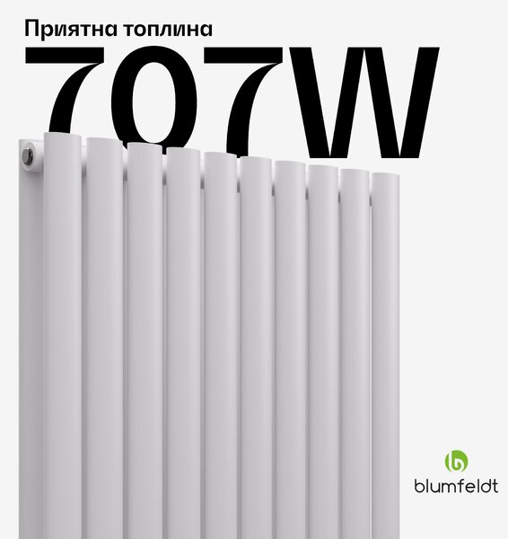 Blumfeldt Tallheo радиатор 60x60 707W