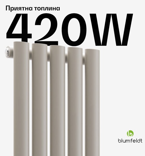 Blumfeldt Tallheo радиатор 120x30 420W