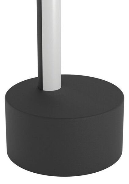 EGLO connect Smart LED настолна лампа FLATRON-Z, черна, 45 см, Затъмняване, Черен, Дневна/трапезария, Алуминий