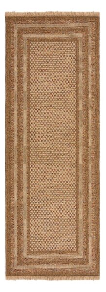 Външна пътека в естествен цвят 80x230 cm Layla Border – Flair Rugs
