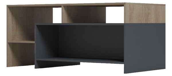 Холна масичка, Consa, сонома, 120x60x52.8 см