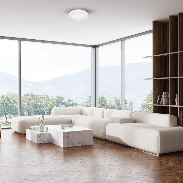 LED таванно осветително тяло EVORA LED/6W/230V 3000/4000/6000K Ø 14 cm бяло