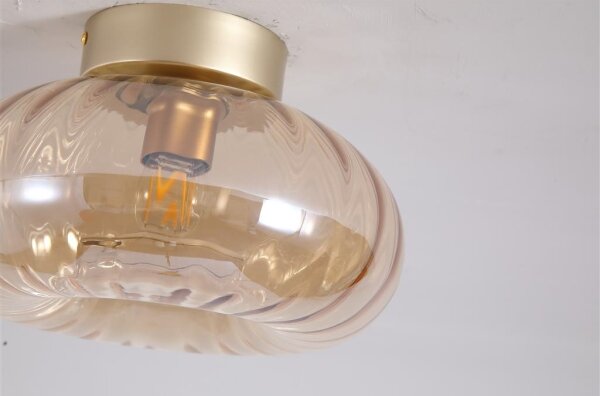 Searchlight 32156-28GO - Плафон CELESTIAL 1xE27/60W/230V Ø 28 см