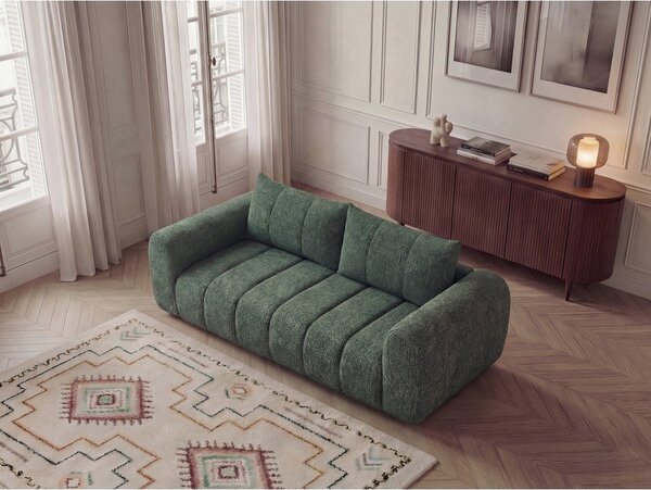 Тъмнозелен диван 242 cm Nesty – Bobochic Paris