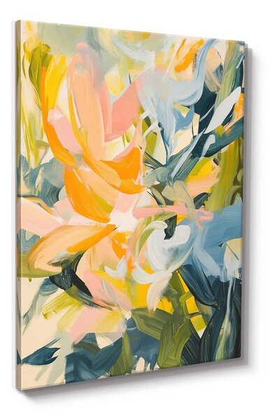 Печатна върху платно картина 70x100 cm Floral Gust – Styler