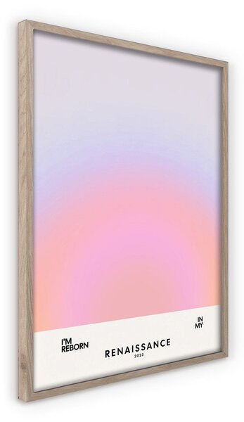 Печатна картина с включена рамка 50x70 cm Soft Nuances – Styler