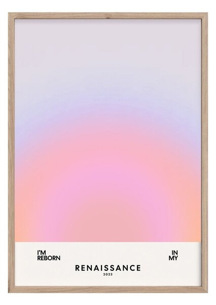 Печатна картина с включена рамка 50x70 cm Soft Nuances – Styler