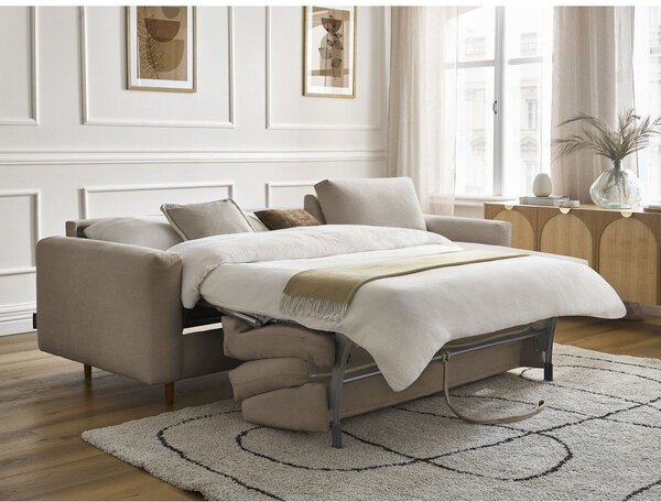 Кафяво-сив ъглов диван Nouveau Cocoone – Bobochic Paris