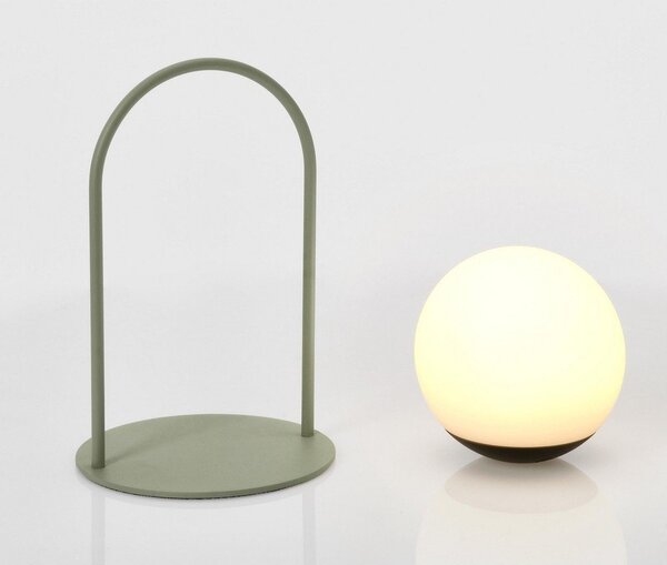 LED настолно затъмняващо се външно осветително тяло с USB ø 13,5 cm Pansy – Bizzotto
