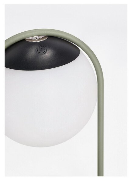 LED настолно затъмняващо се външно осветително тяло с USB ø 13,5 cm Pansy – Bizzotto