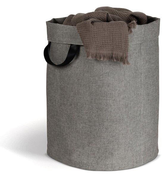 Сив текстилен кош за пране 69 l Soft Storage – Bigso