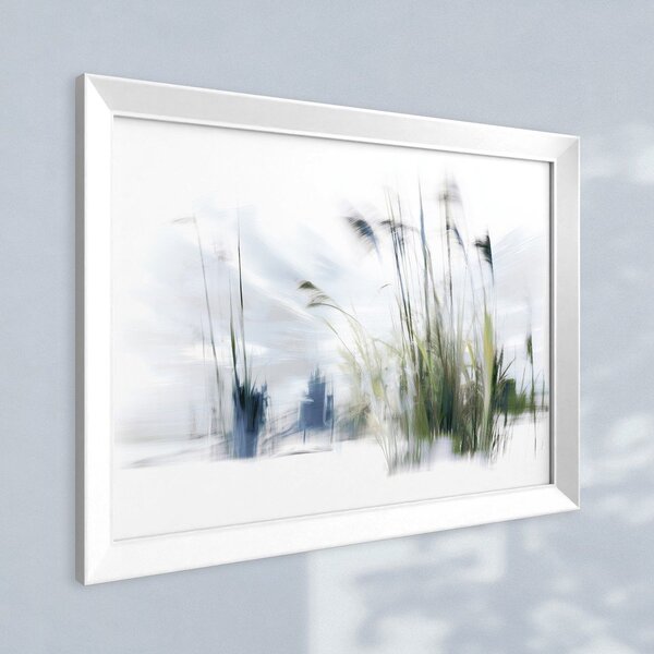 Печатна картина с включена рамка 56x75 cm Blue Grasses – Styler