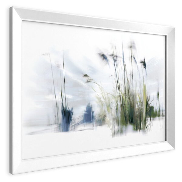 Печатна картина с включена рамка 56x75 cm Blue Grasses – Styler