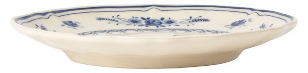 Синя/бежова десертна глинена чиния ø 17 cm Vila – Costa Nova