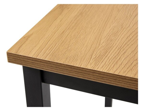 Бар маса от декор от дъб 60x60 cm Cesura – Unique Furniture
