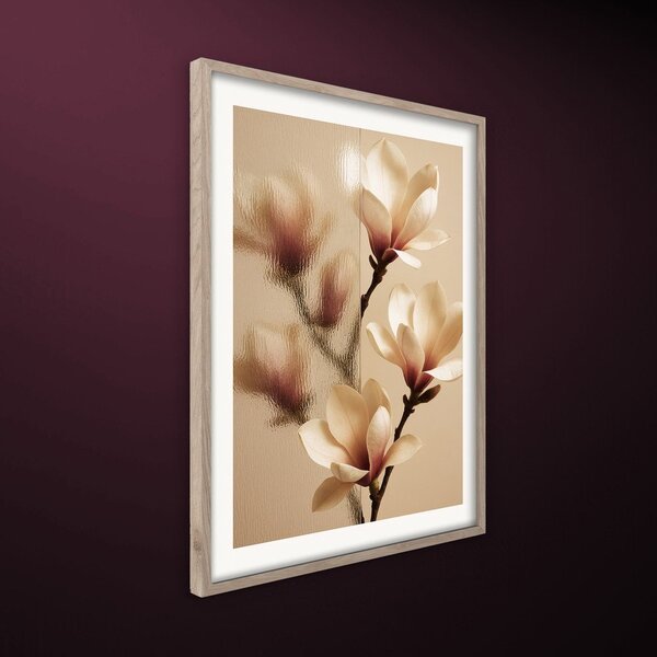 Печатна картина с включена рамка 50x70 cm Soft Magnolia – Styler