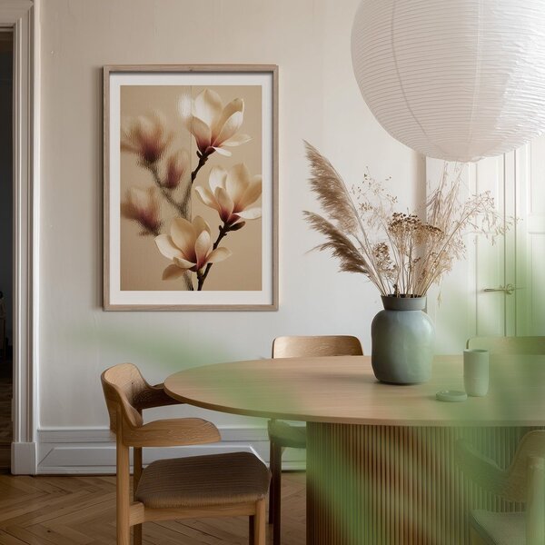Печатна картина с включена рамка 50x70 cm Soft Magnolia – Styler