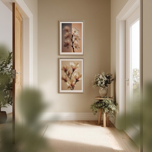 Печатна картина с включена рамка 50x70 cm Soft Magnolia – Styler