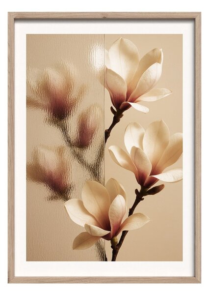 Печатна картина с включена рамка 50x70 cm Soft Magnolia – Styler
