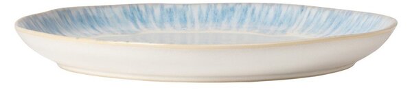 Бяла/синя глинена чиния ø 28 cm Brisa – Costa Nova