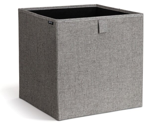 Сива текстилна кутия за съхранение 32x31,5x31,5 cm Soft Storage Cube – Bigso