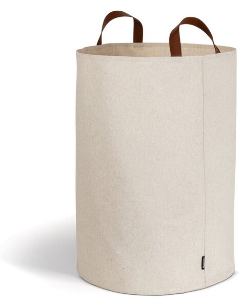 Бежов текстилен кош за пране 69 l Soft Storage – Bigso