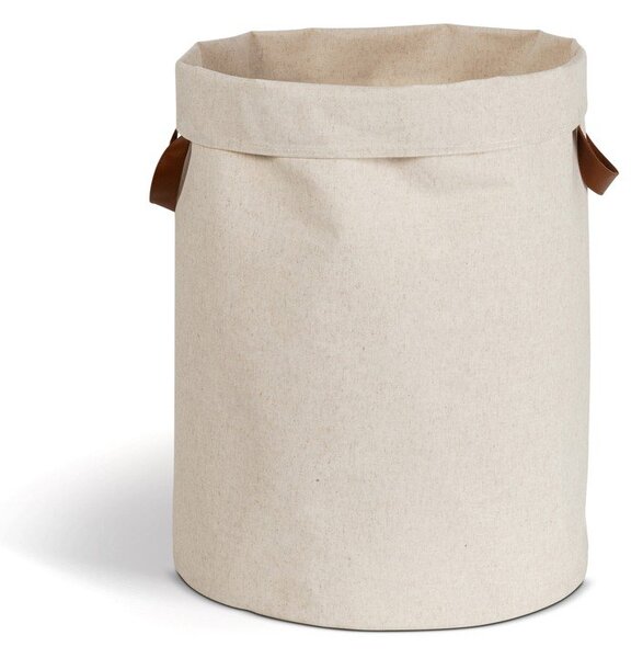 Бежов текстилен кош за пране 69 l Soft Storage – Bigso