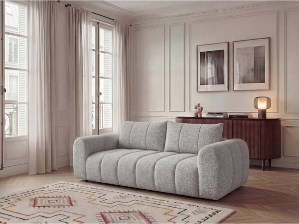 Светлосив диван 242 cm Nesty – Bobochic Paris