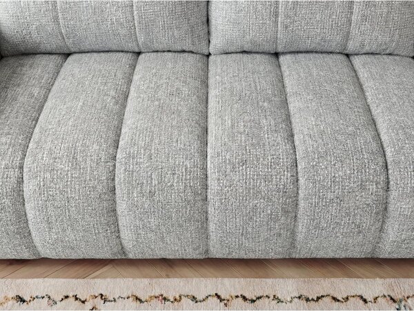 Светлосив диван 242 cm Nesty – Bobochic Paris