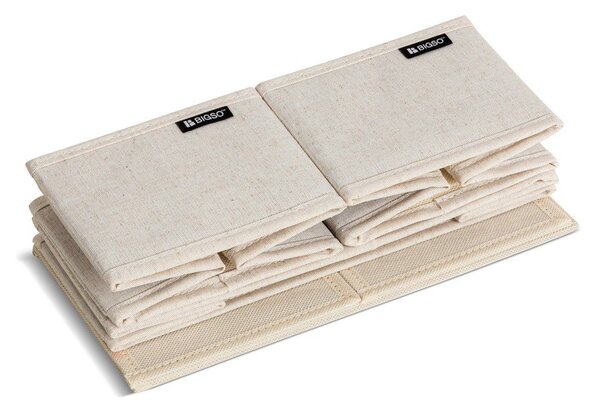 Текстилни органайзери за шкаф 3 бр. Soft Storage – Bigso