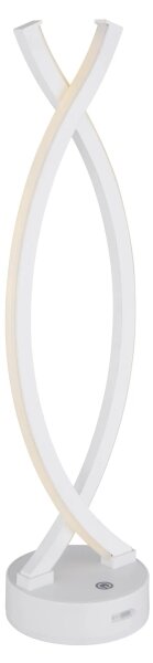 Globo 58457W - LED регулируема настолна лампа HELA LED/1W/3,7V бяла