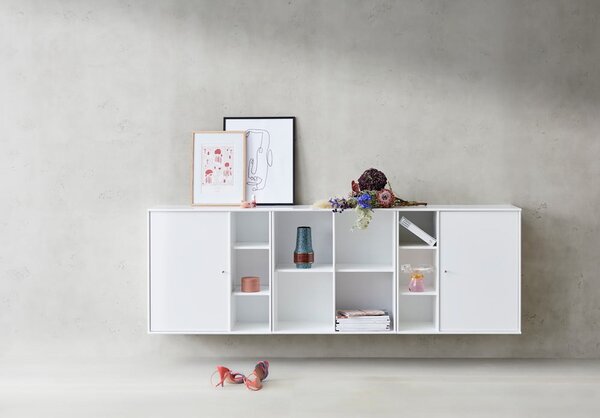 Бяла модулна система от рафтове 68,5x69 cm Mistral Kubus - Hammel Furniture