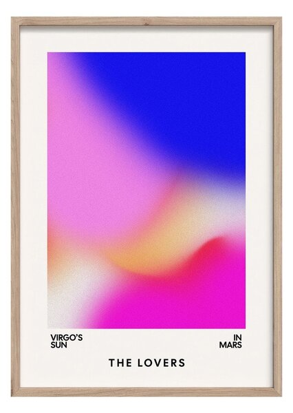 Печатна картина с включена рамка 50x70 cm Love Flow – Styler