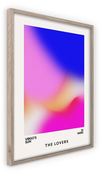 Печатна картина с включена рамка 50x70 cm Love Flow – Styler