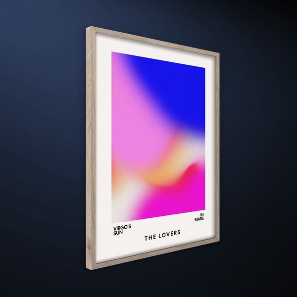 Печатна картина с включена рамка 50x70 cm Love Flow – Styler