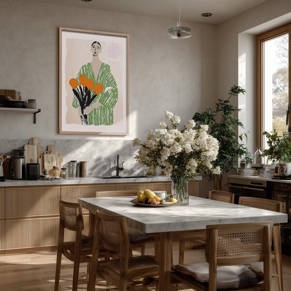 Печатна картина с включена рамка 50x70 cm Stella – Styler