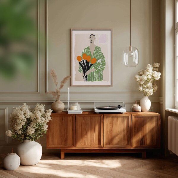 Печатна картина с включена рамка 50x70 cm Stella – Styler