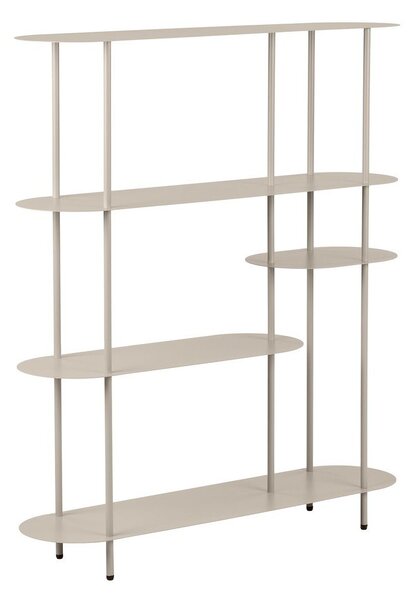 Бежов метален стелаж 118x139x31 cm Rieti – House Nordic