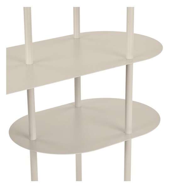 Бежов метален стелаж 118x139x31 cm Rieti – House Nordic