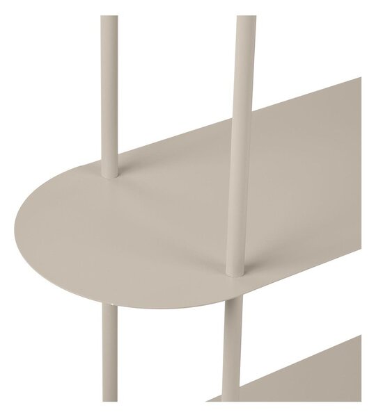 Бежов метален стелаж 118x139x31 cm Rieti – House Nordic